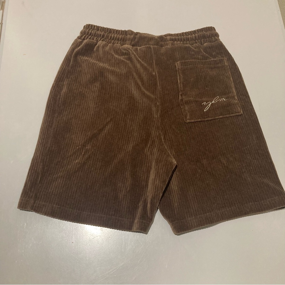 YoungLA 119 Collections Brown Corduroy Shorts size medium - Picture 5 of 8